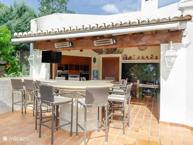 villa en España, Costa Blanca, Moraira – Villa Xenofilia III cocina al aire libre