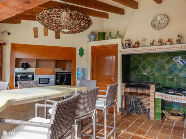villa en España, Costa Blanca, Moraira – Villa Xenofilia III cocina al aire libre
