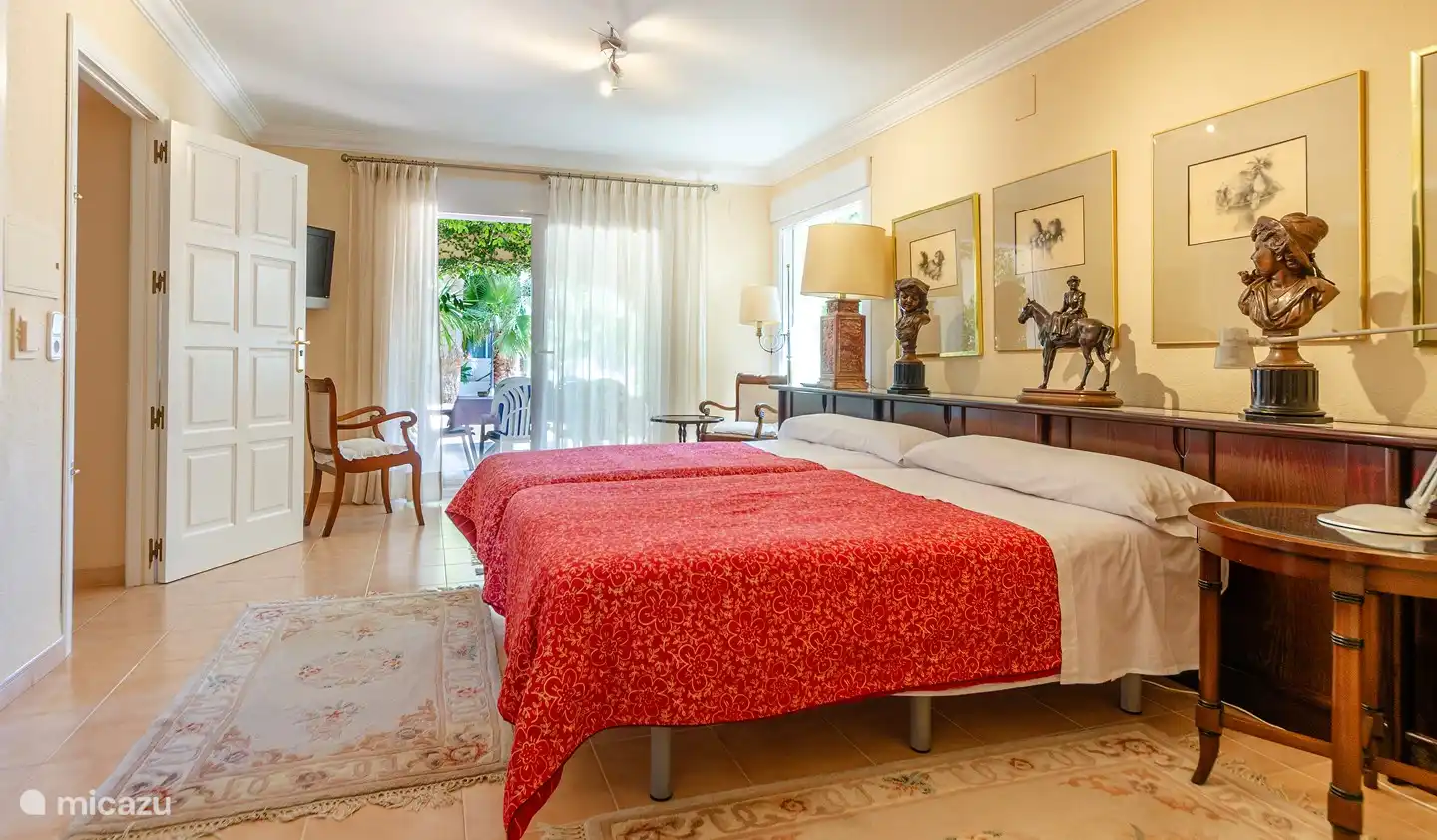 Schlafzimmer mit Klimaanlage