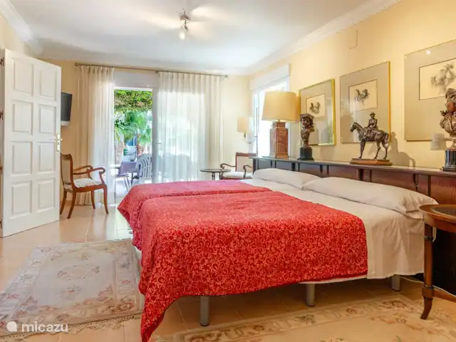 villa en España, Costa Blanca, Moraira – Villa Xenofilia III dormitorio con aire acondicionado