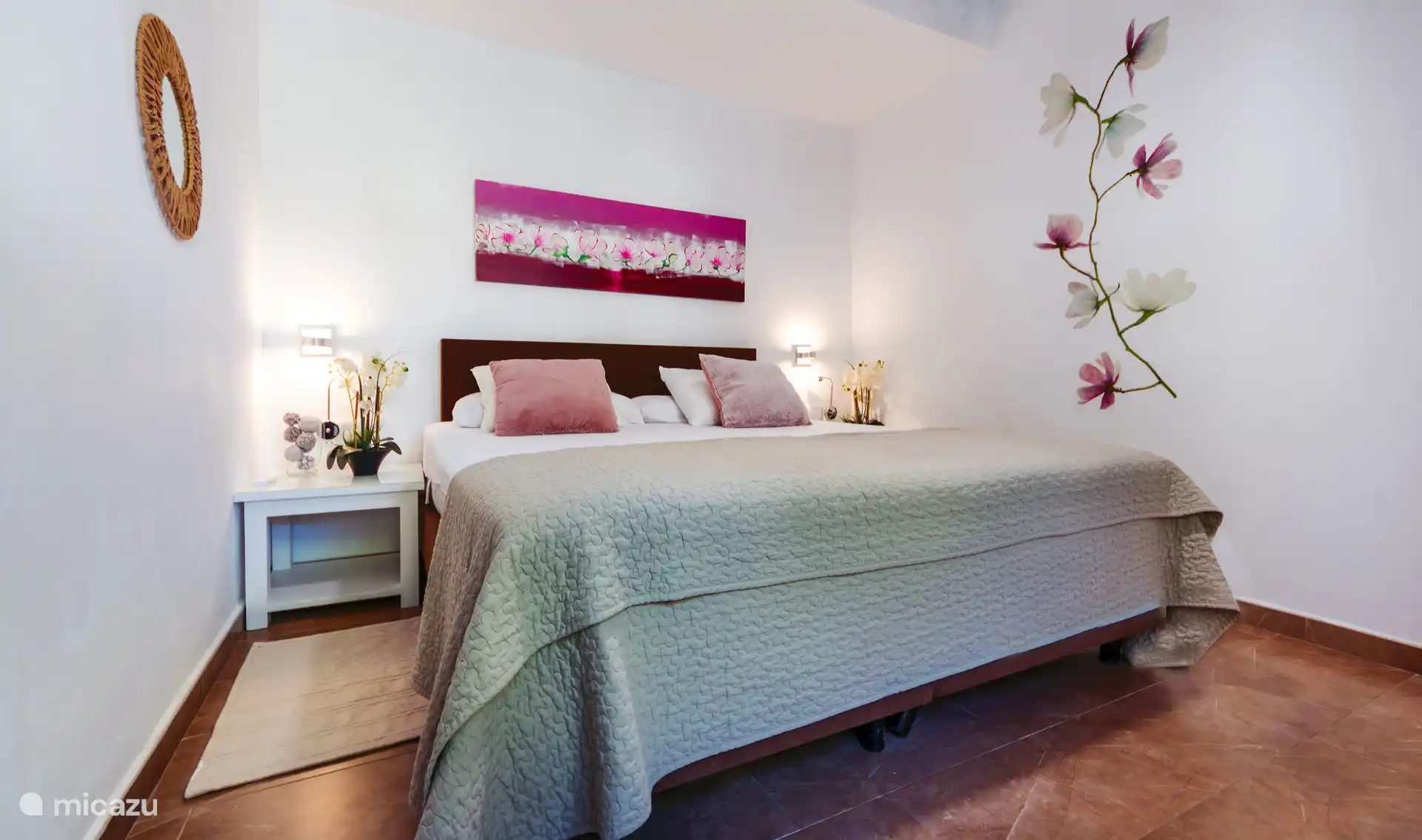 Slaapkamer met airco