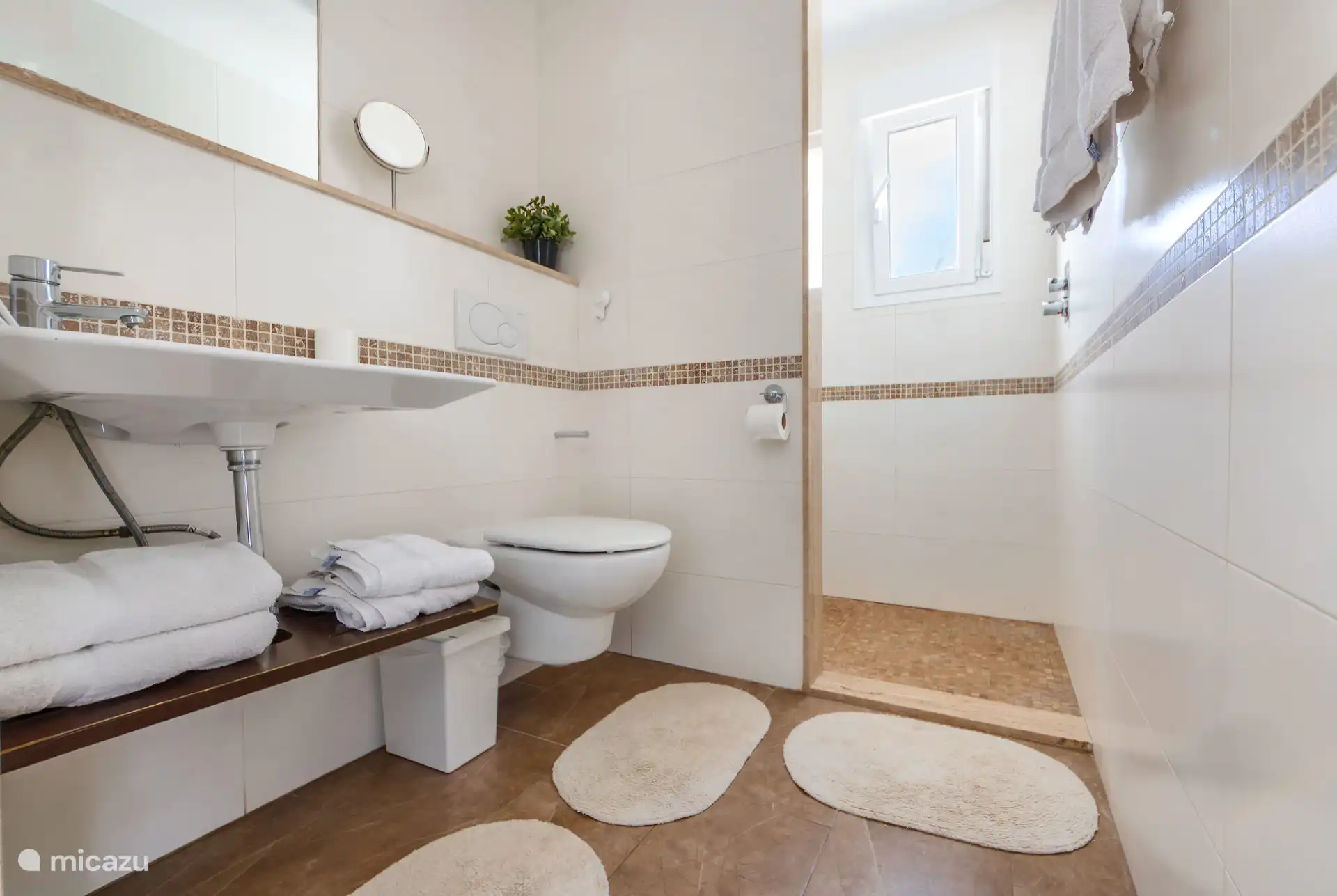 Badkamer met inloopdouche