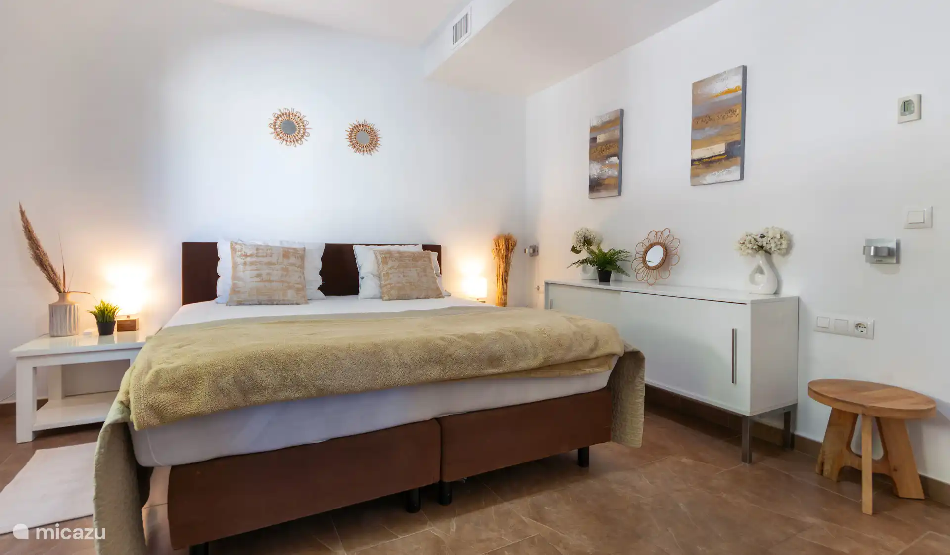 Slaapkamer met airco 