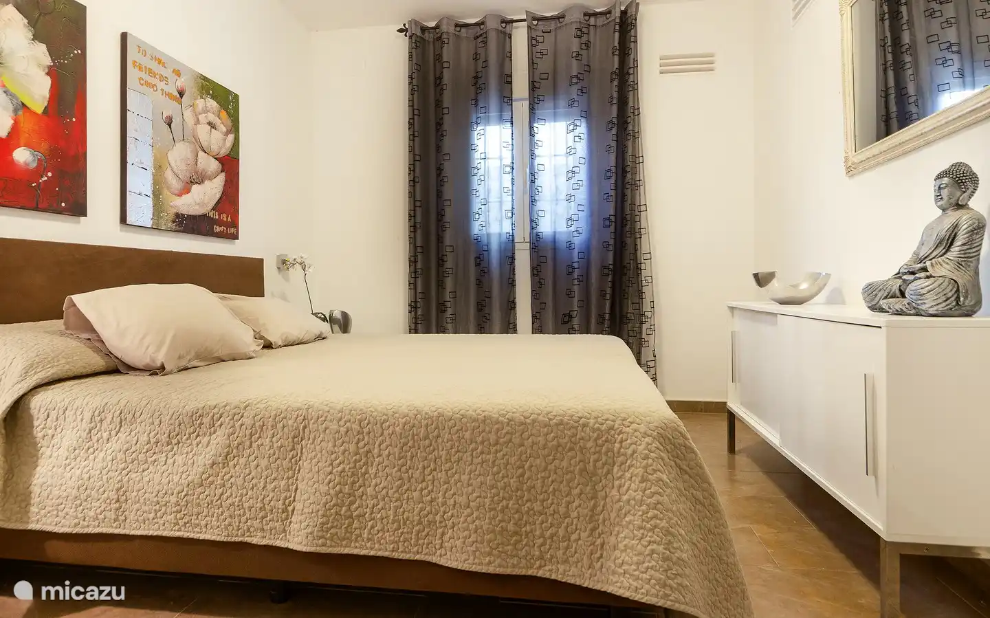 Slaapkamer met airconditioning