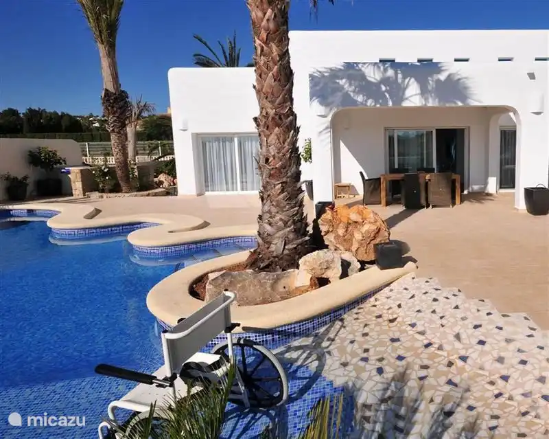 Algemeen zicht op de villa