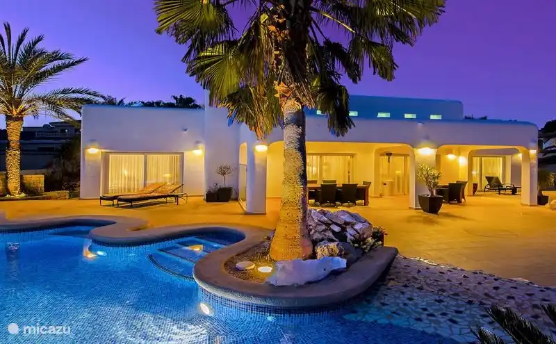 Algemeen zicht op de villa