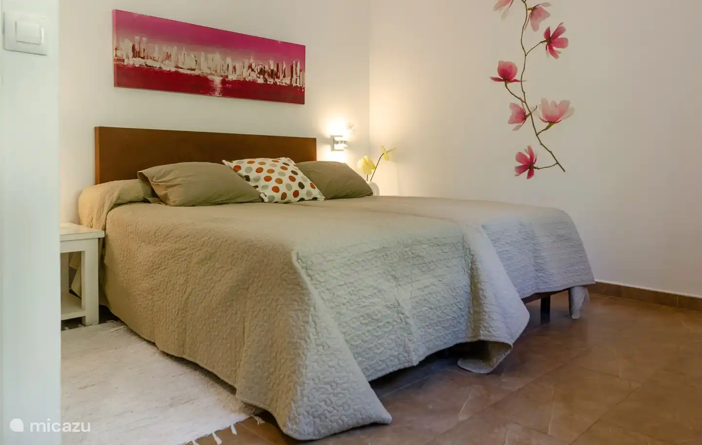 Slaapkamer met airconditioning