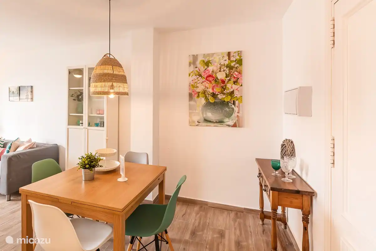 Apartment dining area