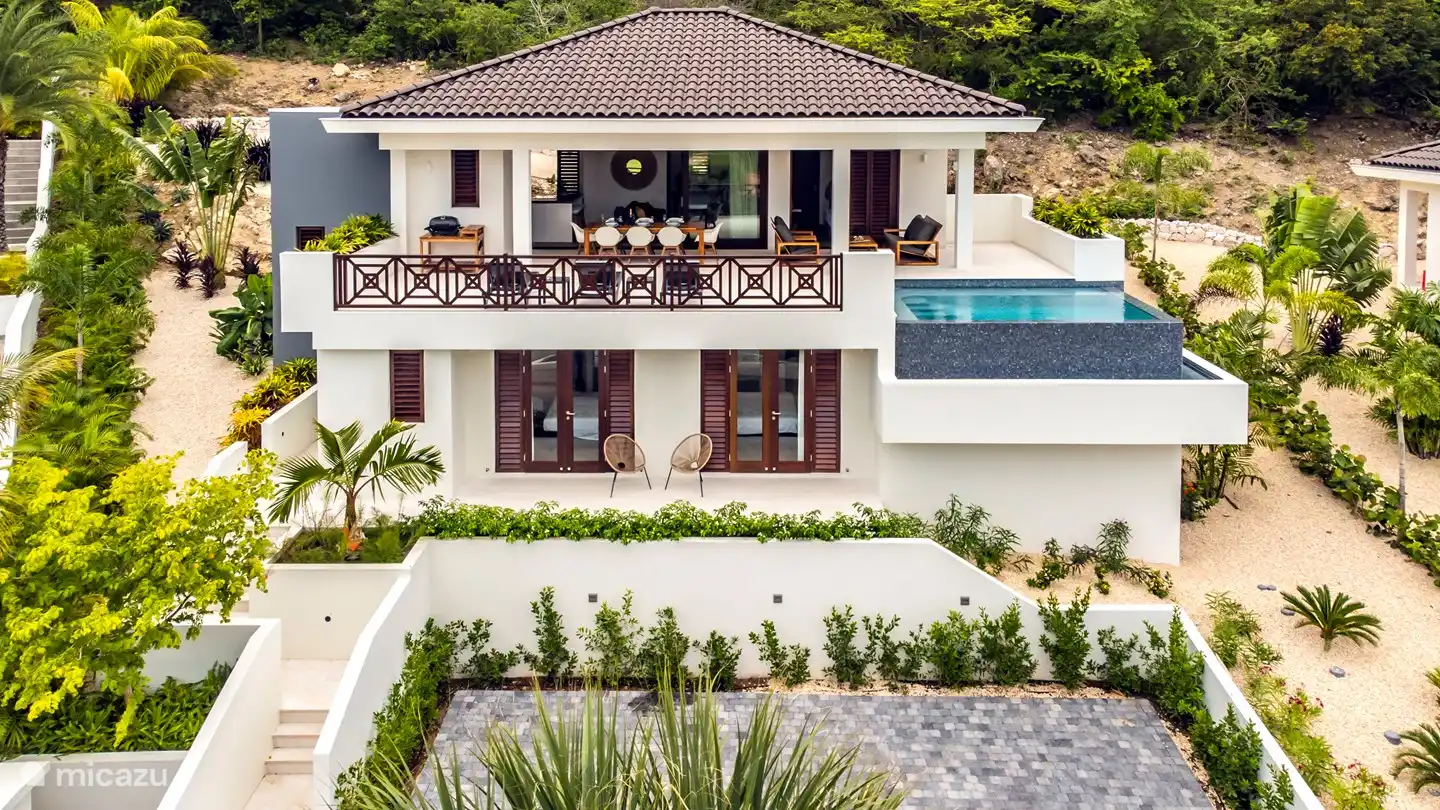Neue Luxusvilla im karibischen Stil in Curaçao, Curacao-Mitte, Blue Bay - villa
