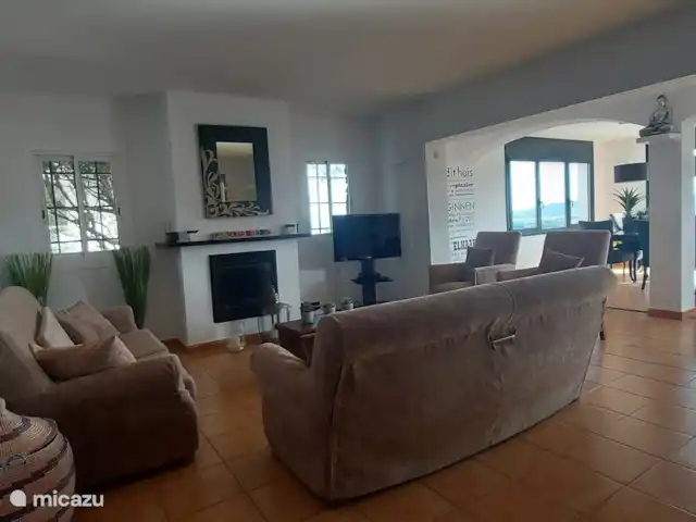 villa en España, Costa Brava, Calonge – Villa Mas Pere sala de estar