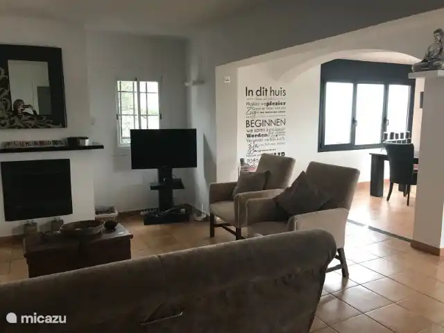 villa en España, Costa Brava, Calonge – Villa Mas Pere sala de estar
