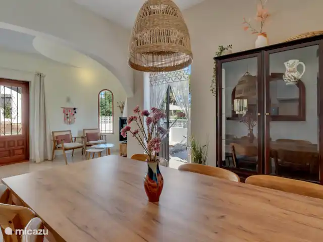 Casa Morisca huren in Spanje, Costa Blanca, Teulada - vakantiehuis Eetgedeelte woonkamer