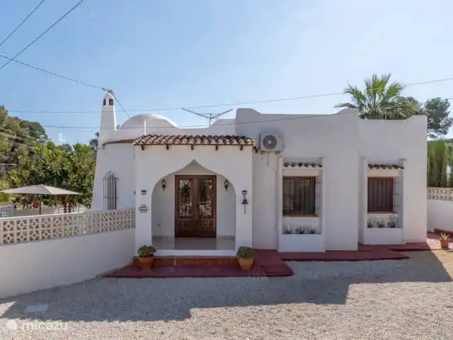 Casa Morisca huren in Spanje, Costa Blanca, Teulada - vakantiehuis Vooraanzicht huis