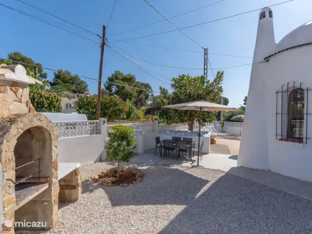 Casa Morisca huren in Spanje, Costa Blanca, Teulada - vakantiehuis BBQ area