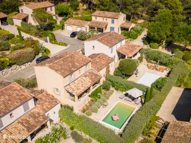 Villa 309 Les Demeures du Luc | France, Vaucluse, Saumane-de-Vaucluse - villa Vue d’ensemble depuis la hauteur