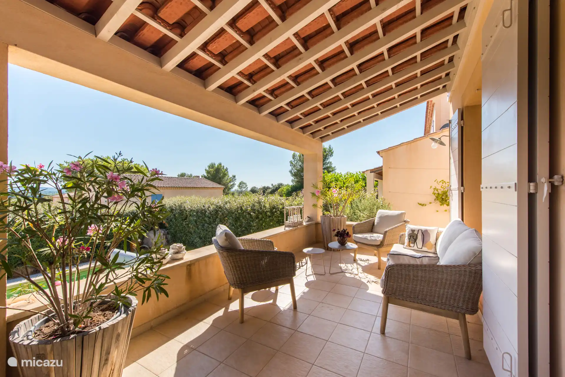 Veranda mit Aussicht