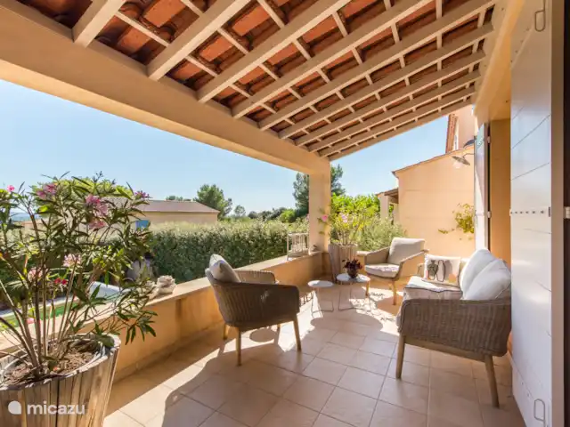Villa 309 Les Demeures du Luc | France, Vaucluse, Saumane-de-Vaucluse - villa Véranda avec vue