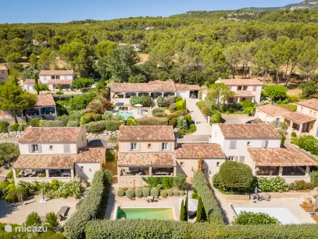 Villa 309 Les Demeures du Luc | France, Vaucluse, Saumane-de-Vaucluse - villa L’arrière vu du haut