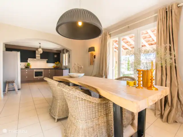 Villa 309 Les Demeures du Luc | France, Vaucluse, Saumane-de-Vaucluse - villa woonkamer en keuken