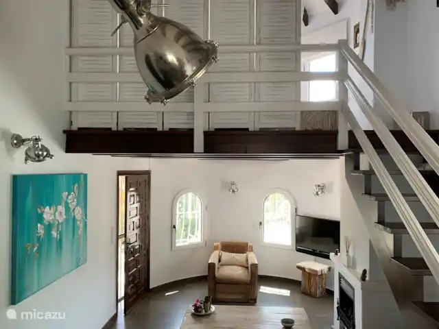 Villa12 huren in Spanje, Costa Blanca, Alcalali - villa Een gezellig ingerichte mezzanine (loft) met queen size bed.