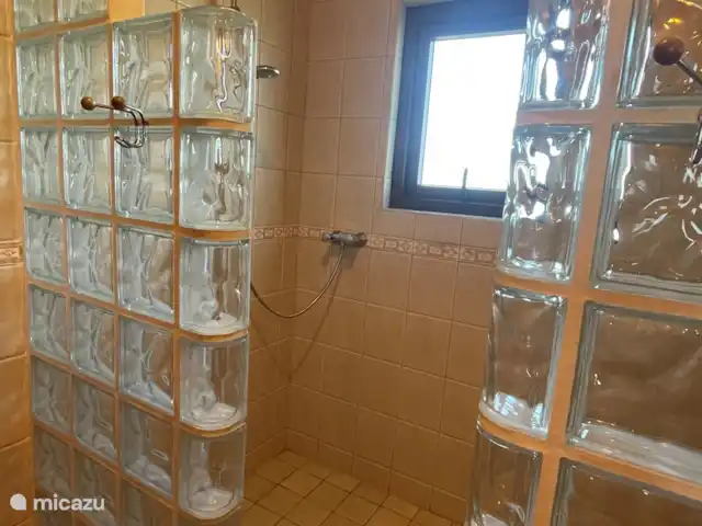 Location de Vacances Aruba, Nord, Alto Vista, penthouse - Casa Aruba Penthouse appartement Salle de bain avec douche double