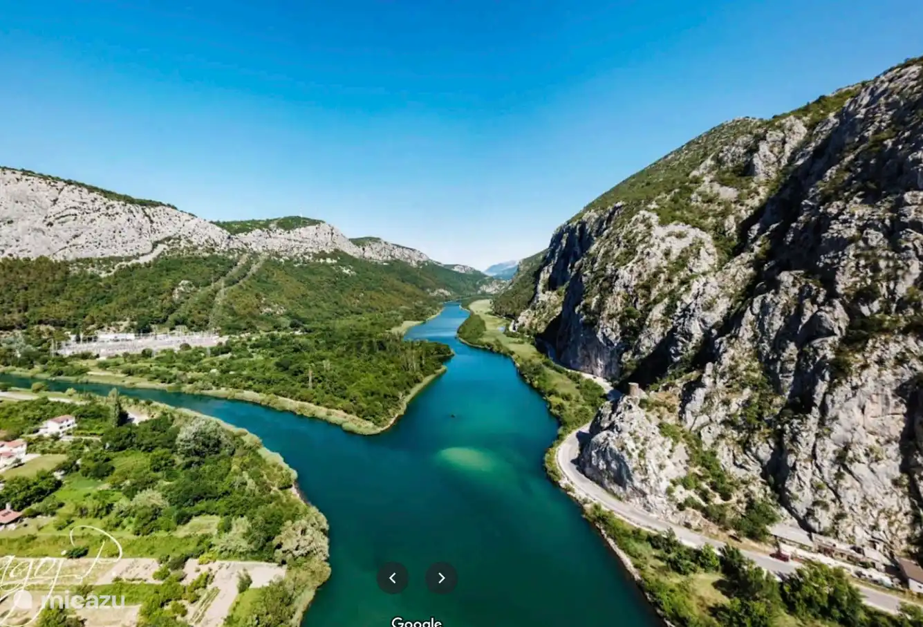 El entorno desde una vista aérea.