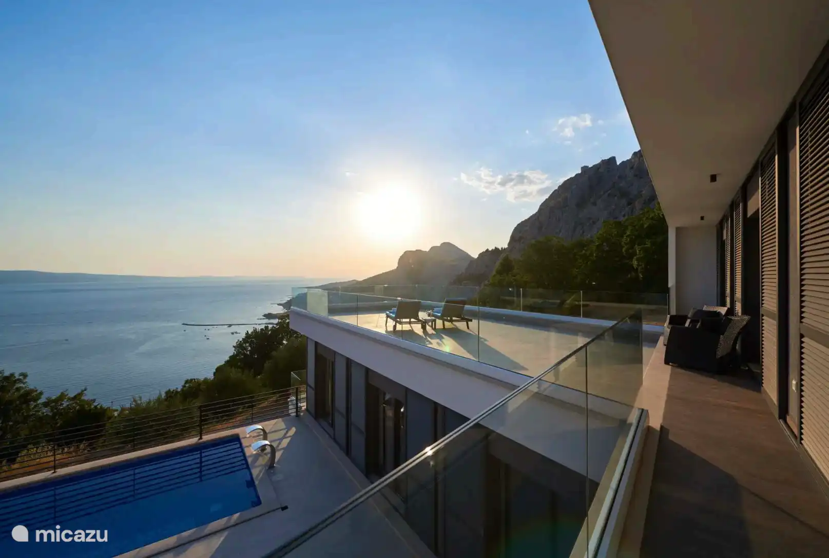 Desde la terraza de la azotea se puede disfrutar de la hermosa vista.