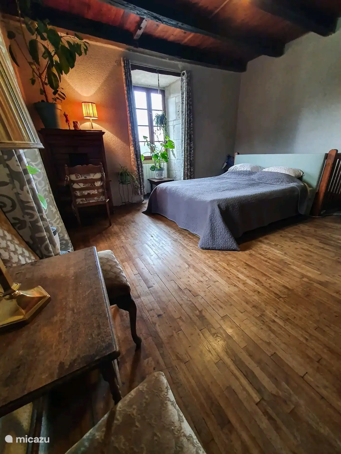 Dormitorio en la misma planta que la cocina