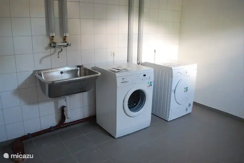 Laundry room.