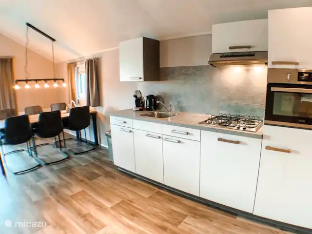 pavillon d'eau | Pays-Bas, Overijssel, Raalte - chalet Cuisine Water Lodge