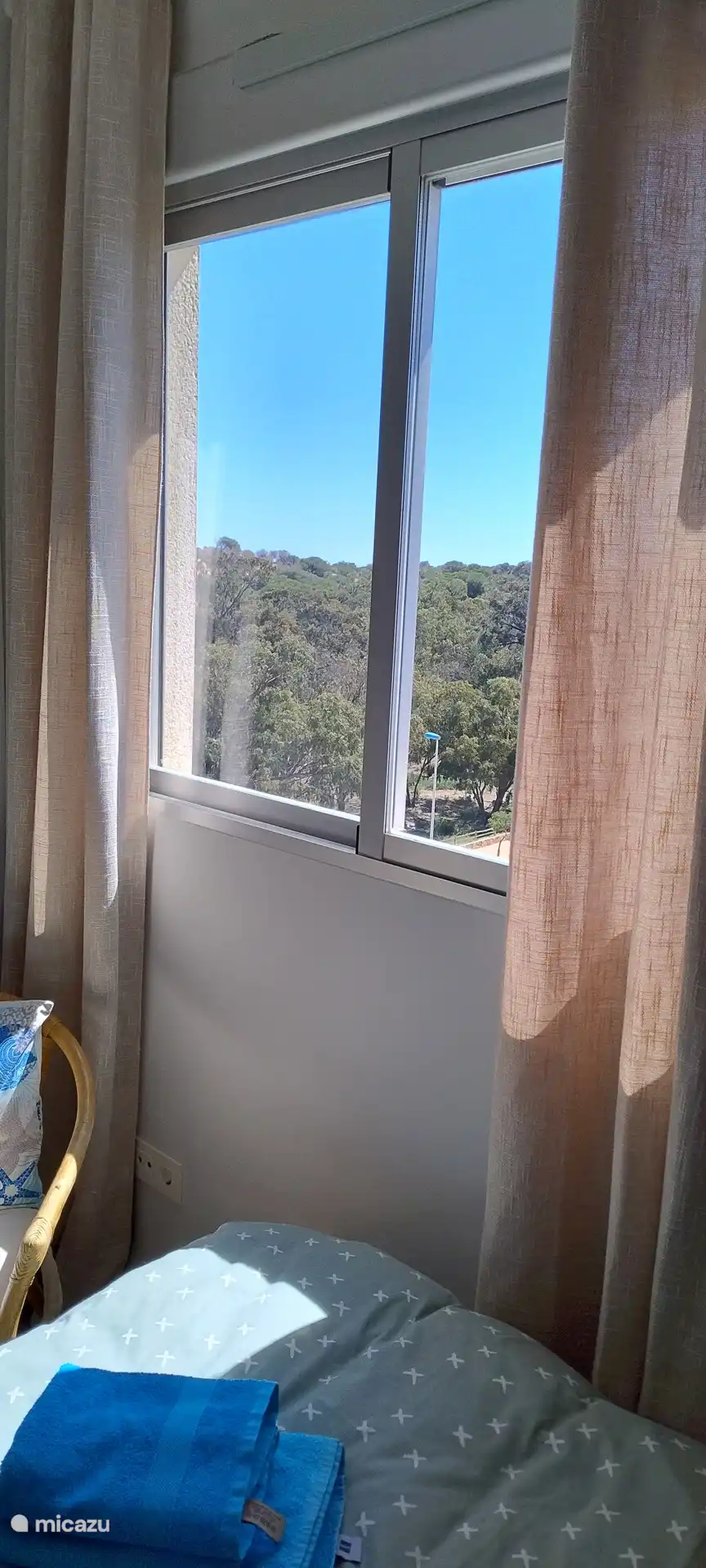 Vue depuis la deuxième chambre