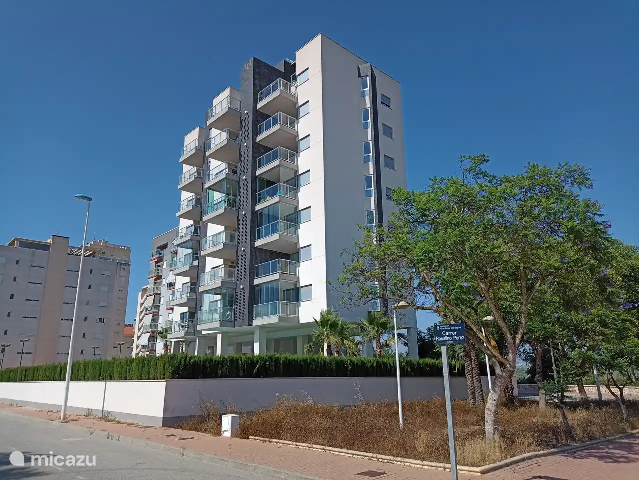 arrière de l'appartement