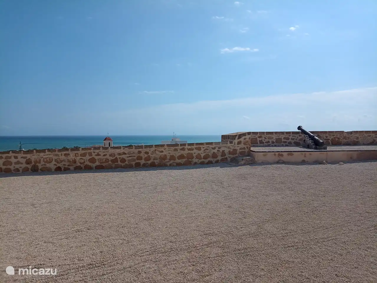 au sommet du château de Guardamar