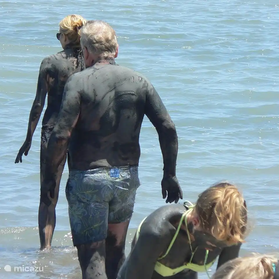 Bains de boue dans la région de Murcie -Mar Menor