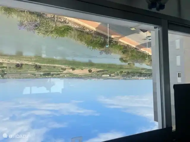 vue de la cuisine sur le fleuve Segura