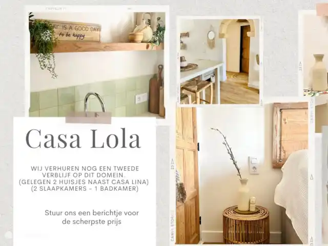 Casa Lina * Los Lagos/ Bohostyle | Espagne, Costa Blanca, Jávea - maison mitoyenne Casa Lina pleine ou aimez-vous venir en vacances avec des amis ? Nous louons 2 logements sur ce domaine. L’autre logement s’appelle Casa Lola (code rapide 41115)