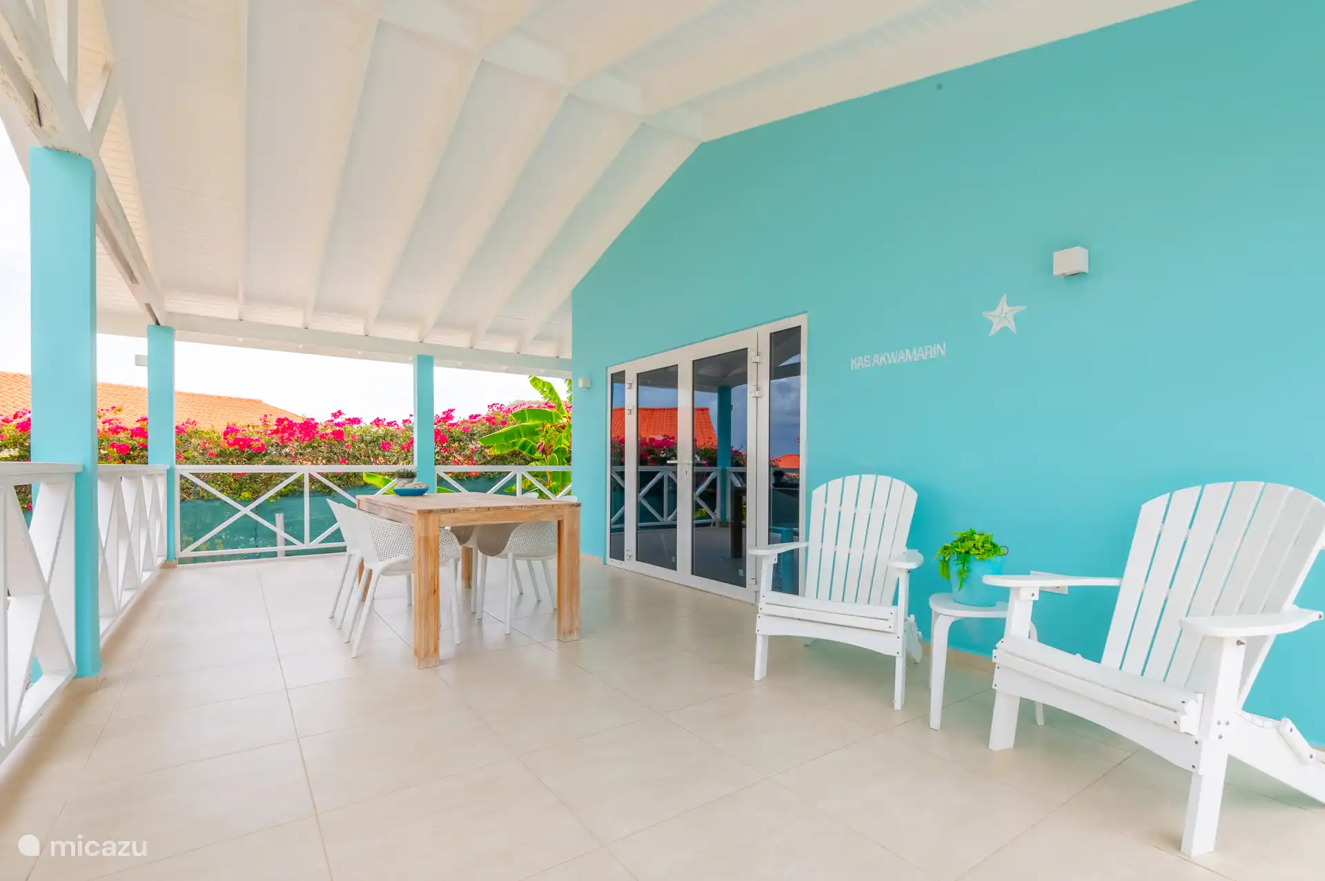 Blick auf die Veranda!