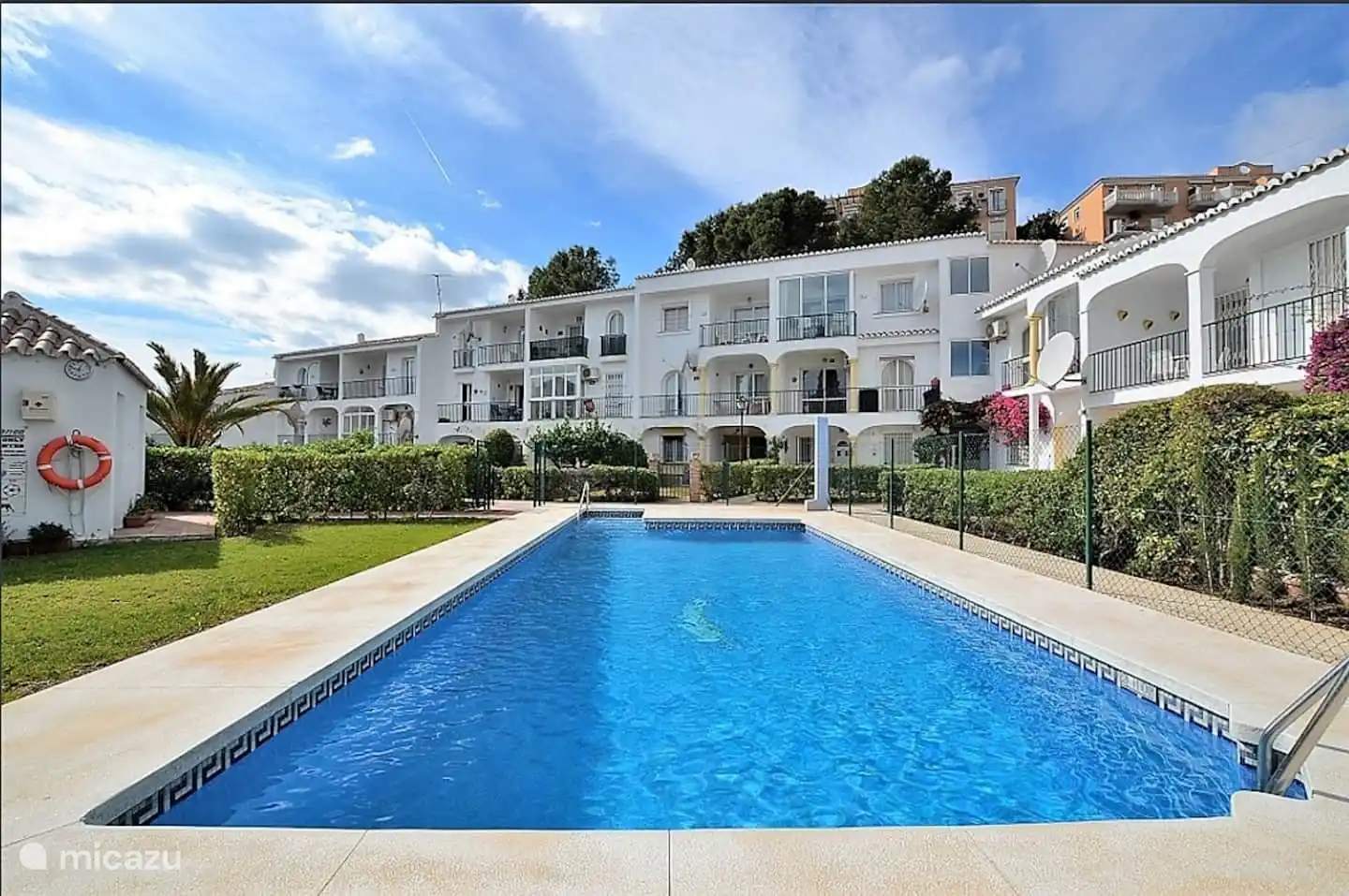 apartamento, Mijas Costa, Costa del Sol, España - Aplicación Stella Blanca. con vista al mar