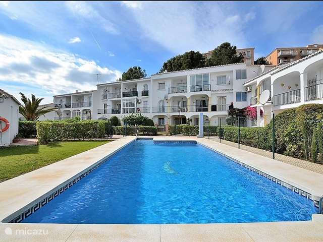 Vakantiehuis Spanje, Costa del Sol, Mijas Costa - appartement Stella Blanca App. met zeezicht