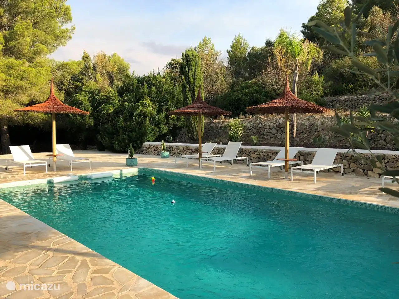 Das schöne große Salzwasser-Schwimmbad