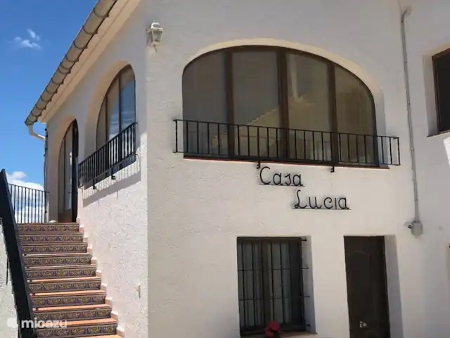 Fietsen, Spanje, Costa Blanca, Benissa, villa Casa Lucia  Het huis