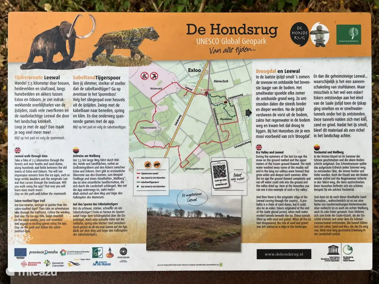 1 of the many walking routes