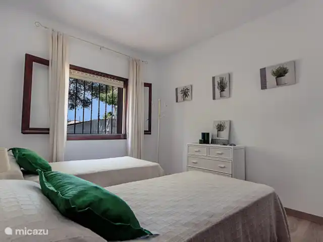 Villa Rio Jucar huren in Spanje, Costa Blanca, Moraira - villa Tweede slaapkamer met twee eenpersoonsbedden