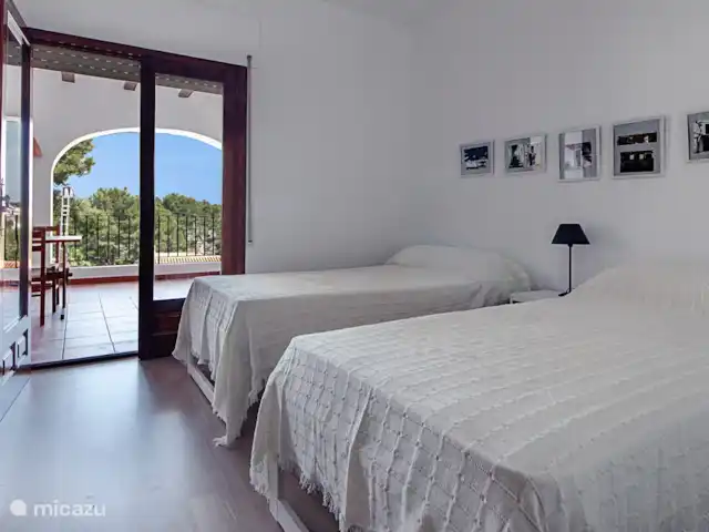Villa Rio Jucar huren in Spanje, Costa Blanca, Moraira - villa Derde slaapkamer met twee eenpersoonsbedden