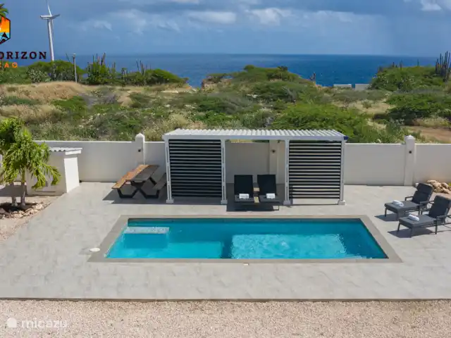 DEUX villas avec vue sur l'océan piscine privée | Curaçao, Banda Abou (ouest), Tera Korá - villa Rien du tout pendant un moment ! Téléphone en mode silencieux et profiter du temps passé en famille et/ou entre amis sous le soleil tropical ?? Lire un livre ou bronzer au bord de la piscine privée ?