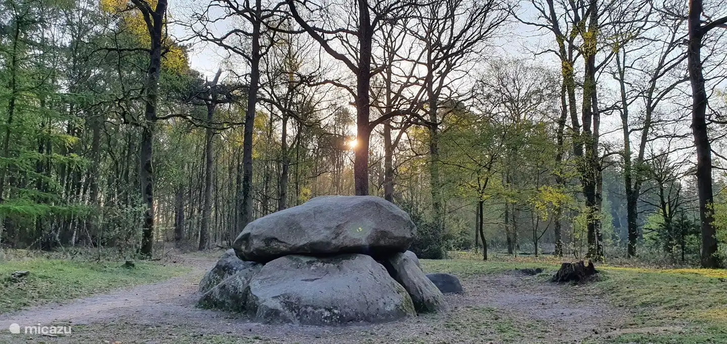 Near beautiful dolmens