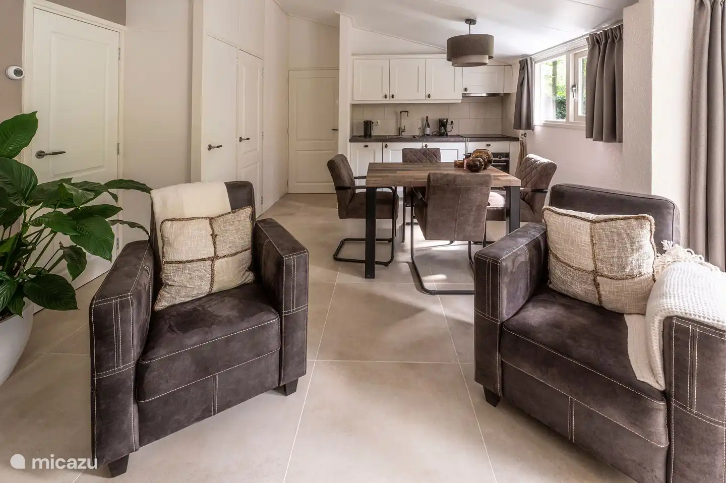 Furnishing room and dining area.