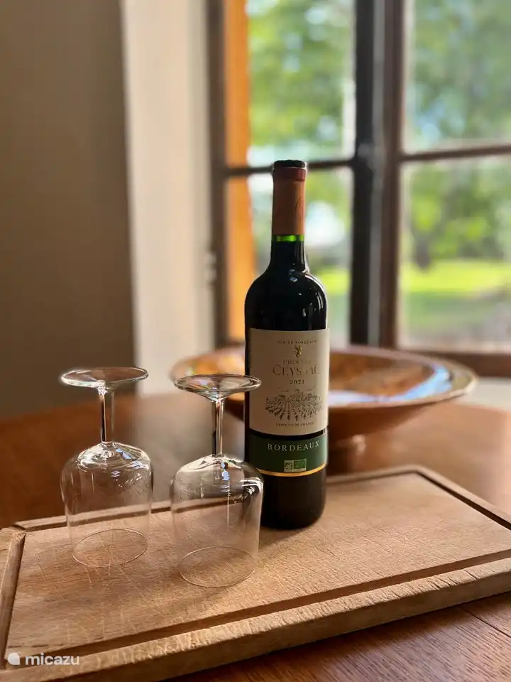 Photo de détail de la salle à manger