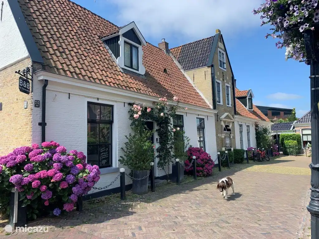bed & breakfast huren in Grouw, Friesland, Nederland - B&B De Thuiskamer -Stuurboord kamer-