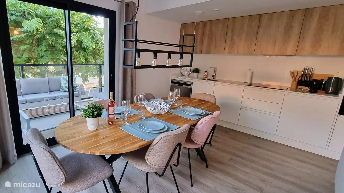 Küche auf der Terrasse